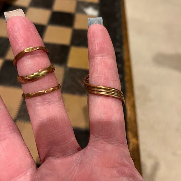 Custom copper rings - Picture 2 of 3
